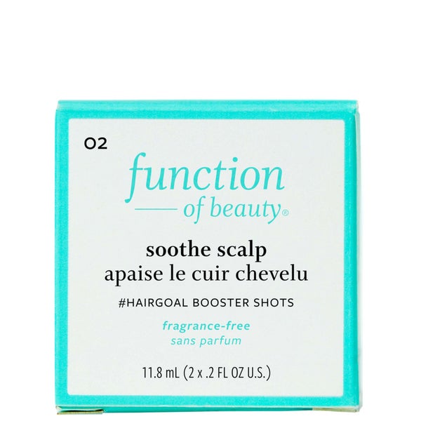 Function of Beauty Soothe Scalp #Hairgoal Booster Shots 11.8ml