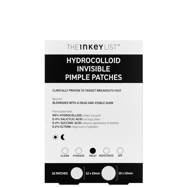 The INKEY List Hydrocolloid Invisible Pimple Patches